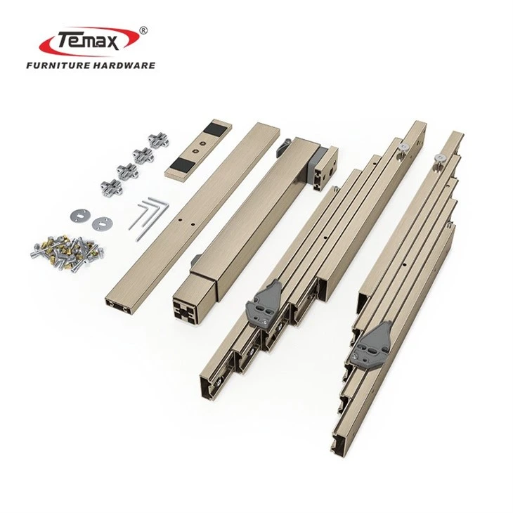 TEMAX Sliding Telescopic Concealed Dining Table Rail DB5002T suppliers