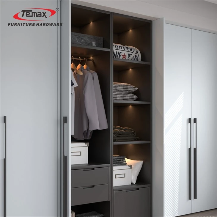 Temax Space -besparend kastdeursysteem M73GA